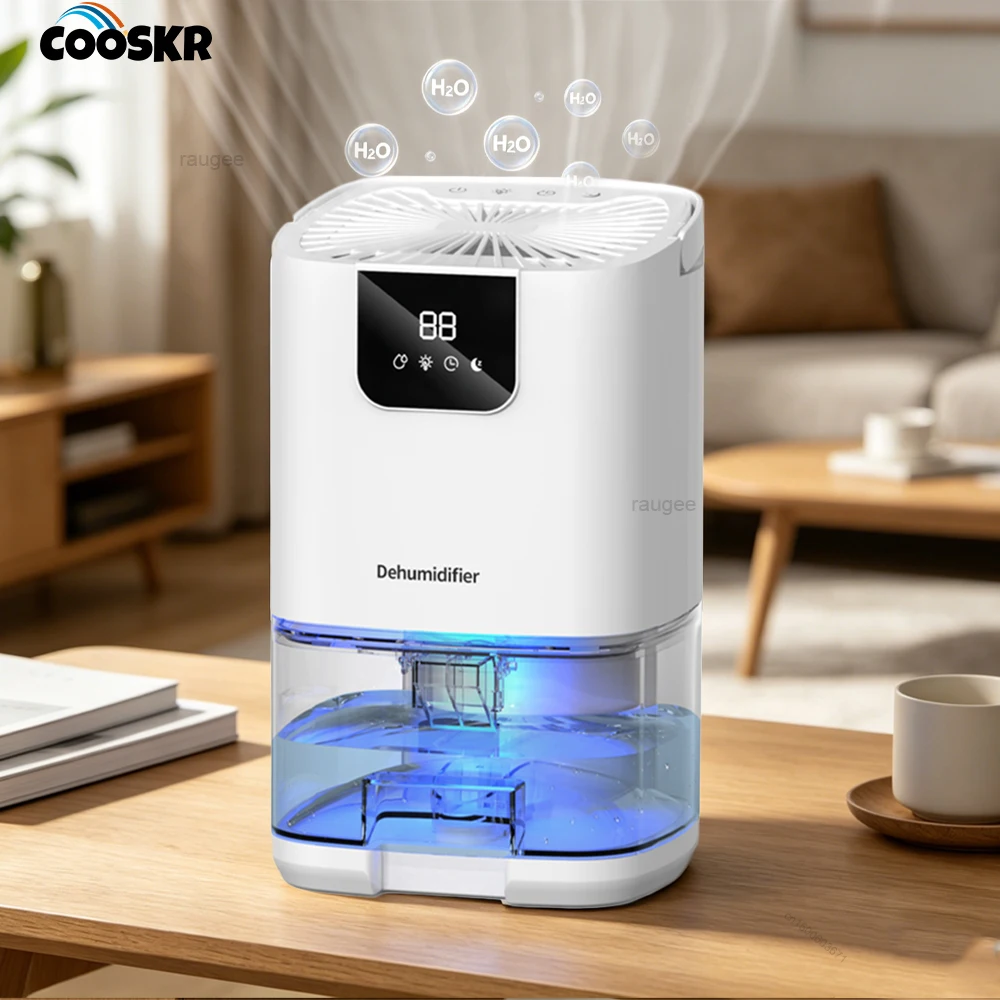 

Dehumidifier Dryer Portable Moisture Absorbers Dehumidifier With Timer Night Light Eliminate Damp Mold for Home Air Dehumidifier