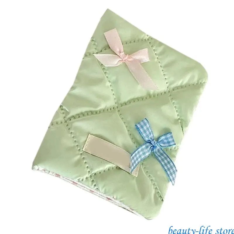 

Korean Styles Cover Sweet Bows Holder Card Holder for Ticket Card Boarding Passes Credit Cards 517D