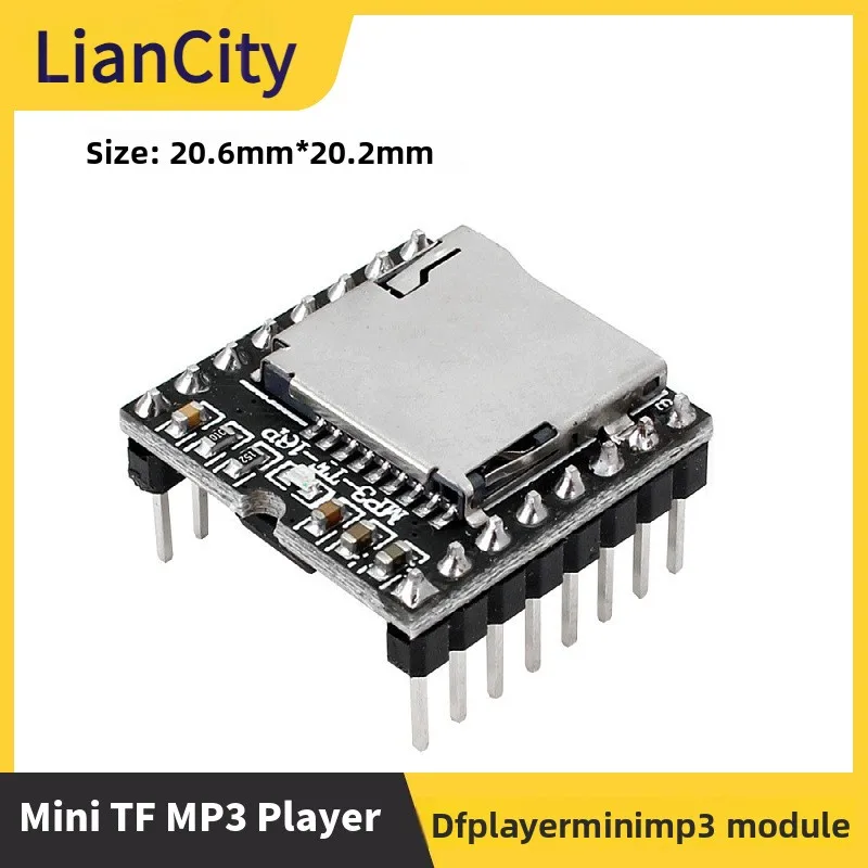 Open Source MP3 Player Module with TF Card Slot for UNO R3 Development Projects