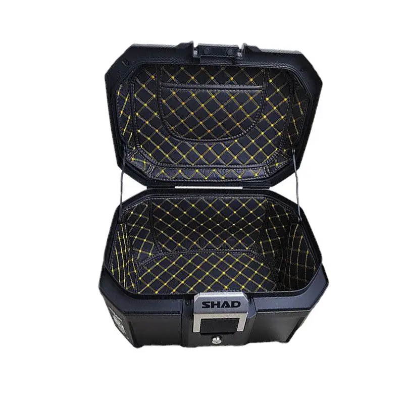 For SHAD TR41 TR46 Motorcycle Luggage Box Inner Rear Tail Seat Case Bag Lining Pad TR 41 46  Rear Trunk Case Liner Accessories