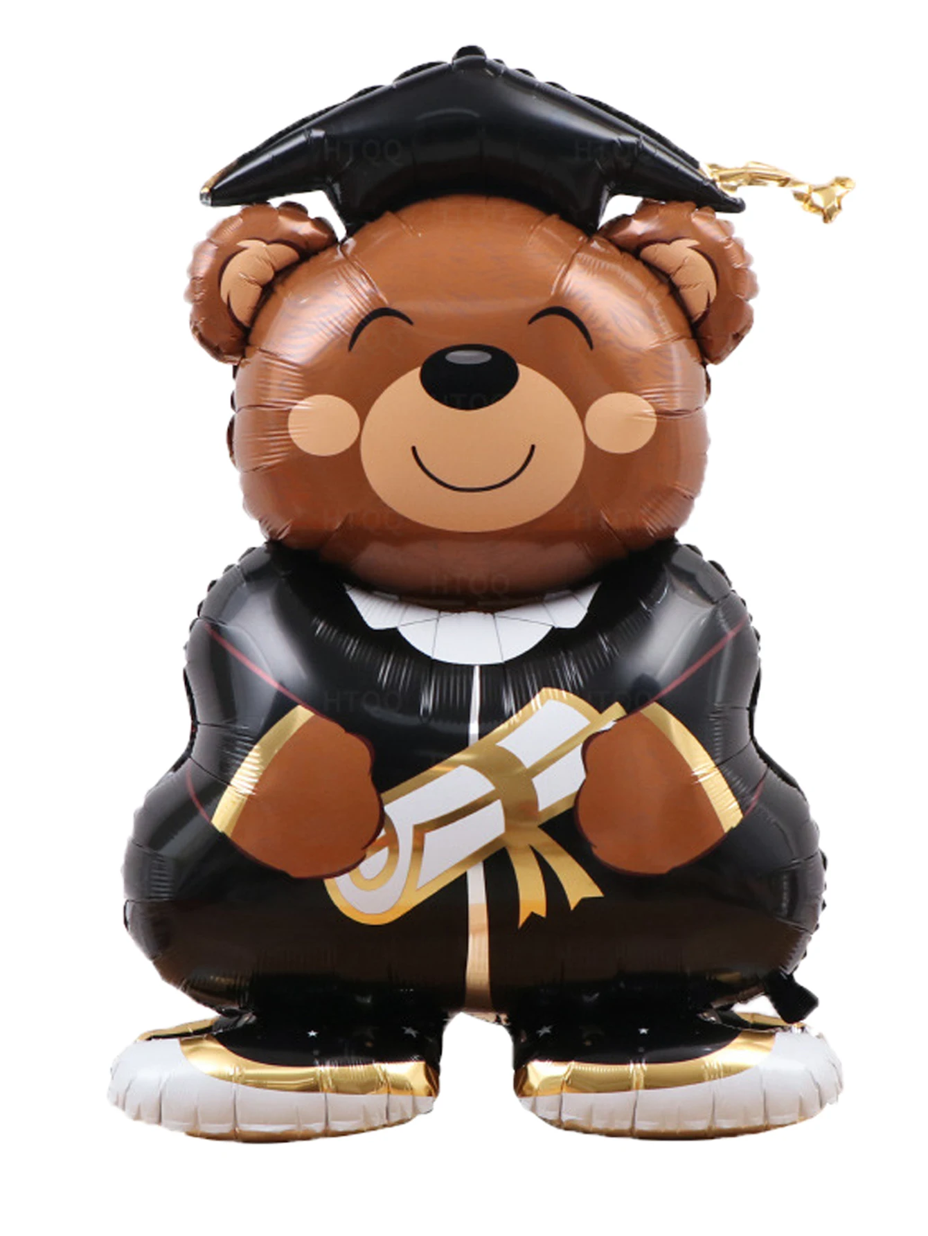 1pc 150cm Large Stand Graduation Brown Bear Doctor Balloons Graduation Party Decorations Balloon