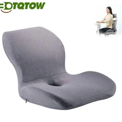 Seat Cushion for Office Lumbar Support Pillow Chair Memory Foam Coccyx Seat Cushion for Sciatica Back Support Pillow Chair Pads