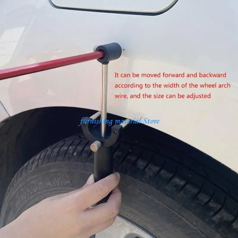 

Y5GD Adjustable Car Wheel Eyebrow Mark Scraper Scriber Sheet Metal Dent Repairing
