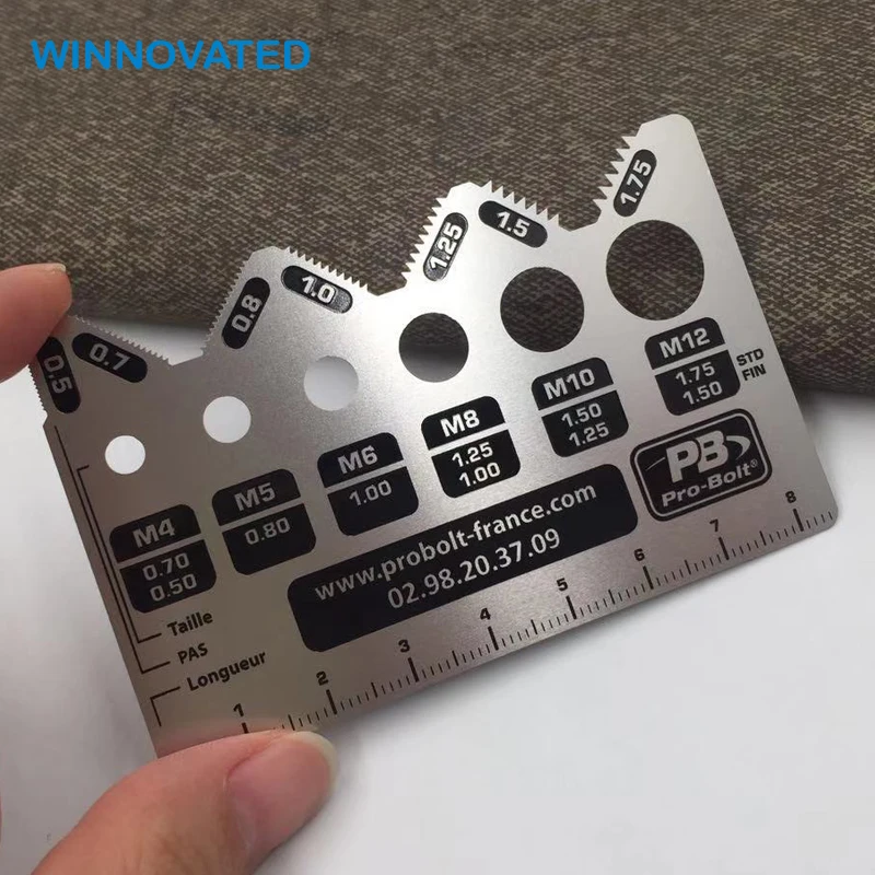 Customized product Hot Selling 304 Stainless Steel Metal Card Business Card With Engraved Logo