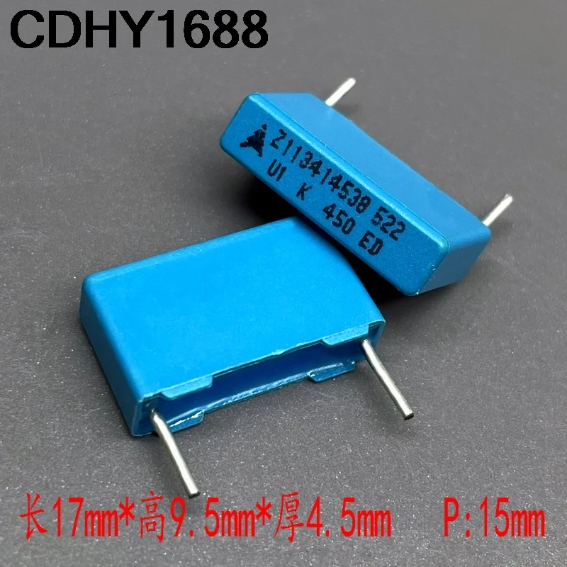 10PCS Original Siemens MKP 104 100nf 0.1uf 400v 450v เท้าทองแดงตัวเก็บประจุฟิล์มความปลอดภัย