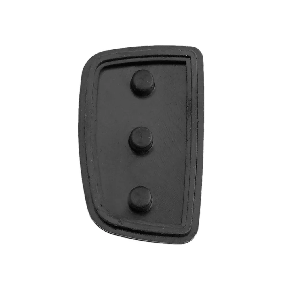 Replacement Car 3 Button Remote Key Fob Case Rubber Pad For Hyundai I10 I20 I30 IX35 for Kia K2 K5 Rio Sportage Flip Key Parts