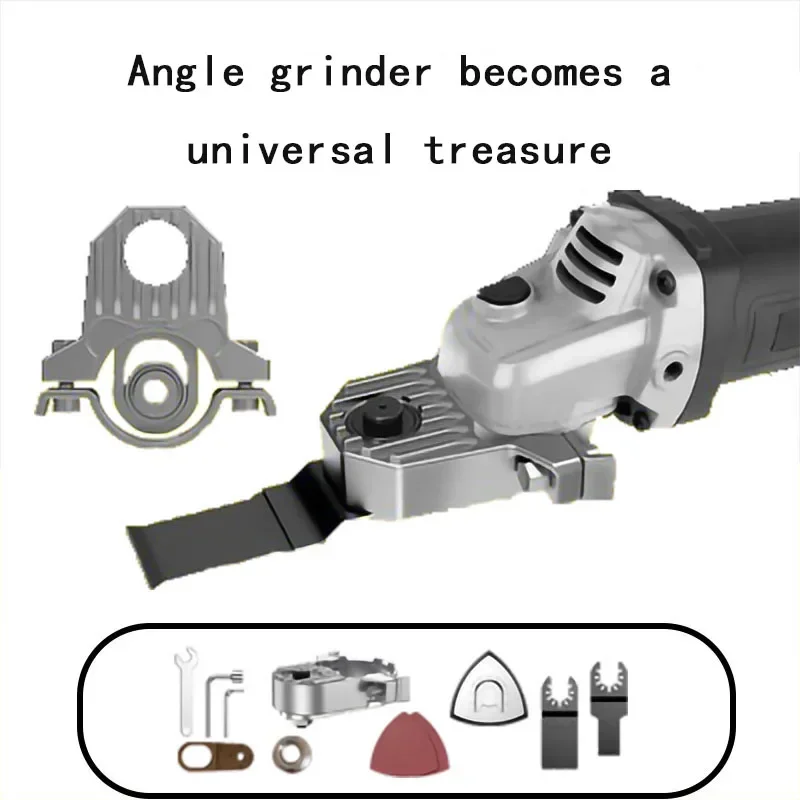 Angle Grinder To Universal Treasure Conversion Head Electric Shovel Grinding Woodworking Cutting Multifunctional Trimming Tool