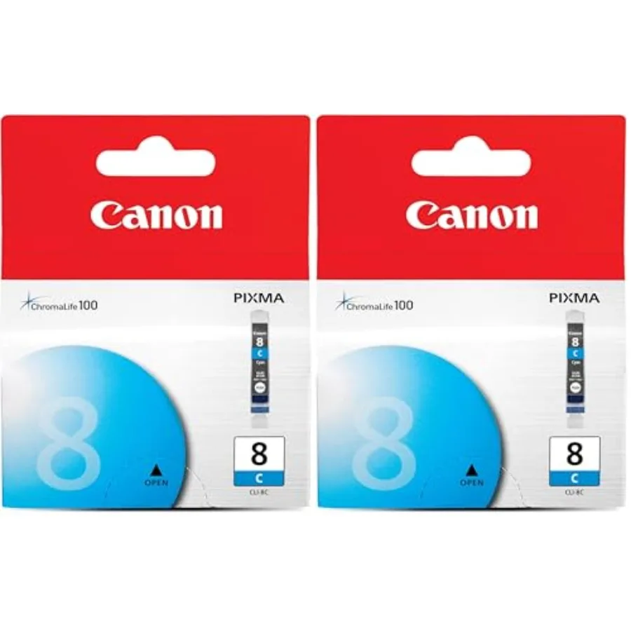 

CLI-8 Cyan Ink Tank Compatible to Pro9000 and Pro9000 Mark II Pack of 2