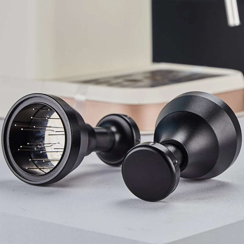 58mm 에스프레소 포터필터용 스테인레스 스틸 커피 교반기 조절 가능한 높이 Dropshipping