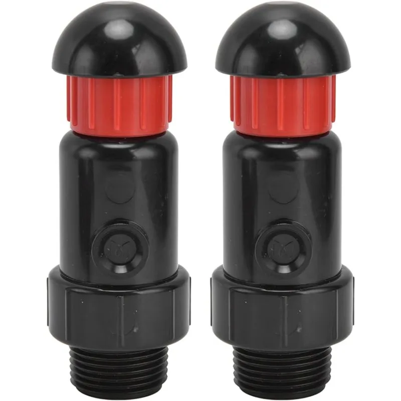 

2Pcs Thread G3 / 4 1 inch Automatic Intake and Exhaust Valves Irrigation Accessories Fitting Connector Irrigation Exhaust Valve