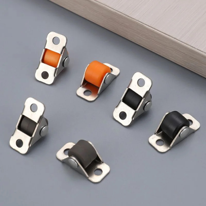 8pcs Multipurpose Silent Rubber Casters 0.5