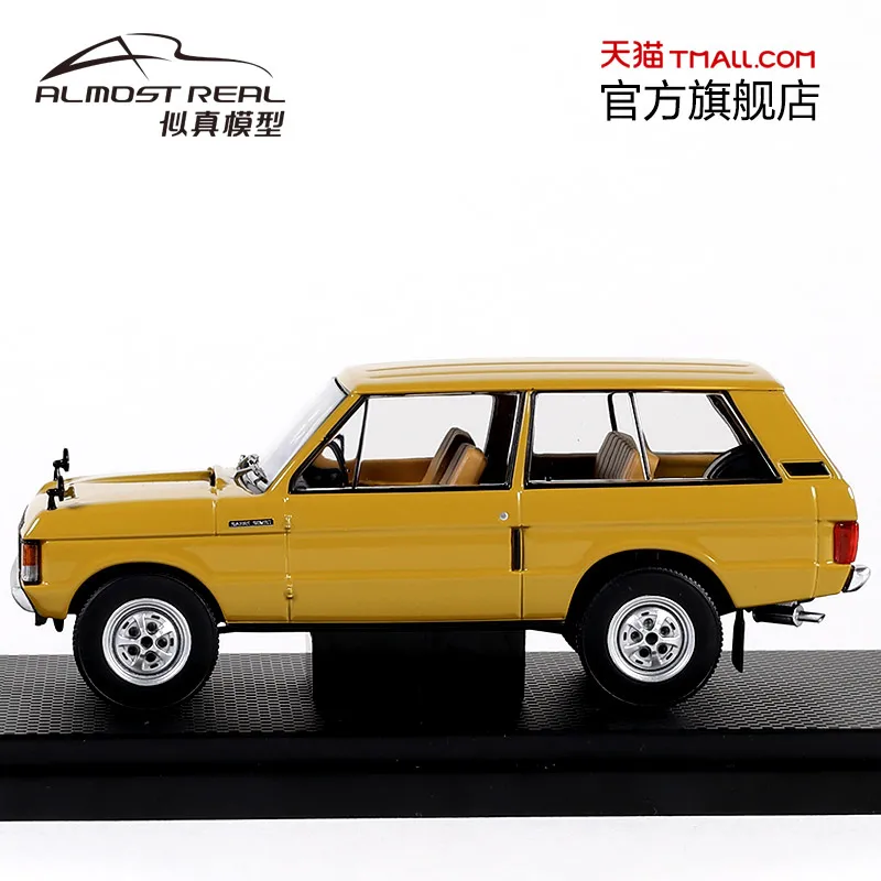 1:43 1970 Original Range Rover,alloy die-cast static miniature car fashion play model,adult collection pieces,gifts for friends.