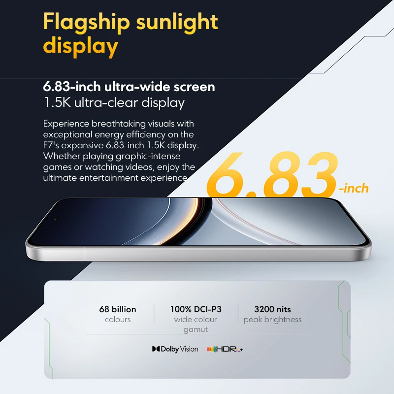【العرض الأول في العالم】POCO F7 5G الإصدار العالمي Snapdragon ®   كاميرا 8s Gen 4 NFC 6.83 1.5K AMOLED كاميرا 50 ميجابكسل OIS 6500 مللي أمبير في الساعة الذكي