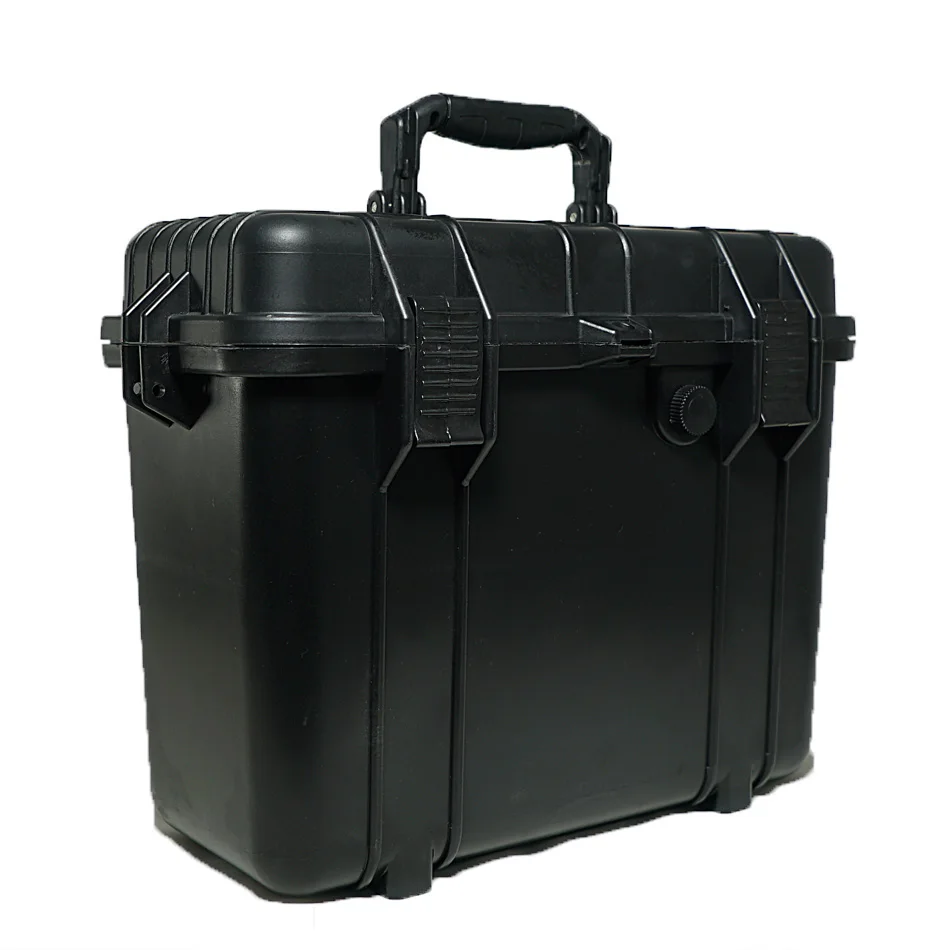 Light duty high protective carry toolcase plastic hard toolcase box