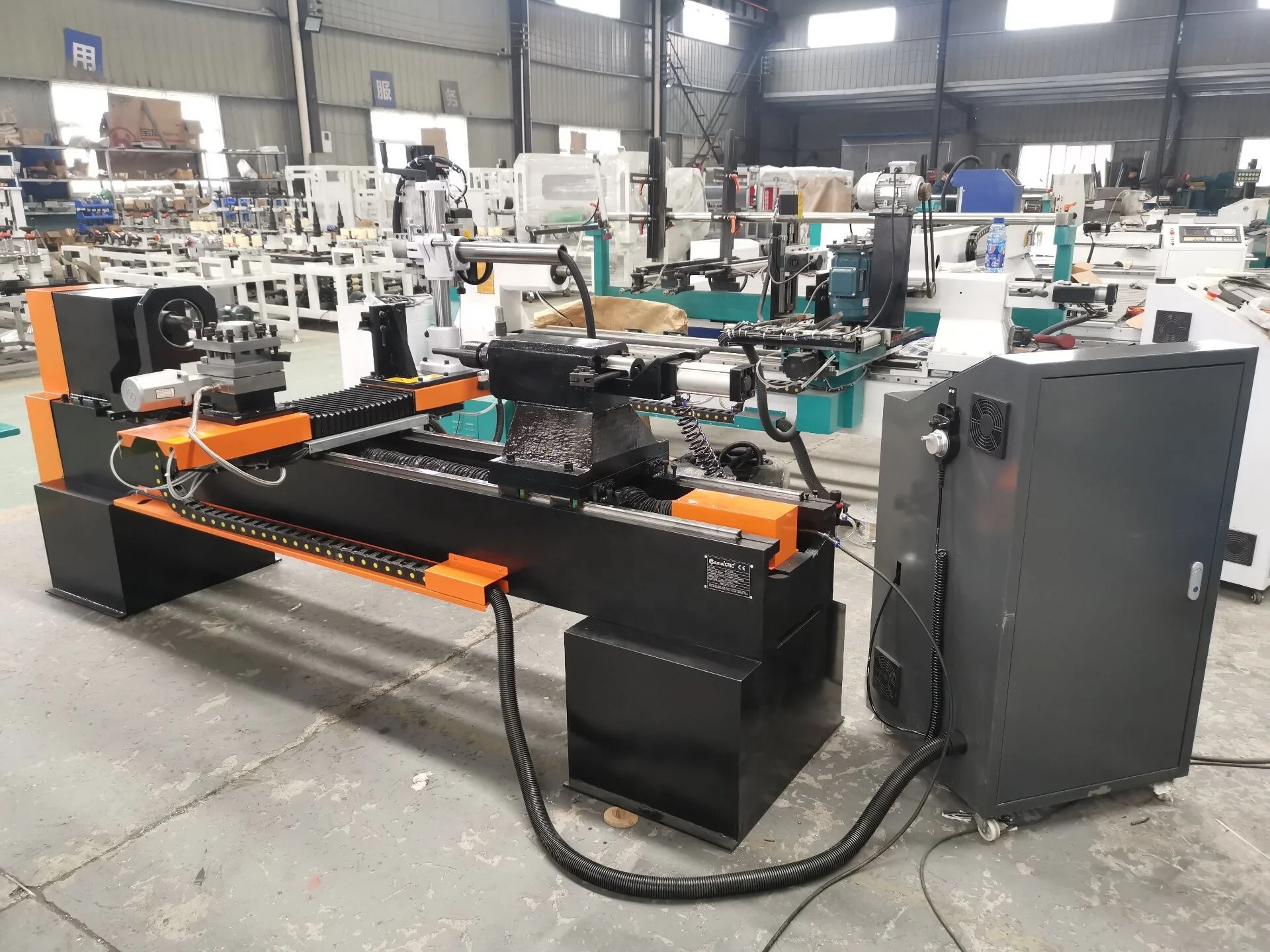 4 محور السيارات أداة تغيير مخرطة الخشب باستخدام الحاسب الآلي CA-1530 ل اسطوانة النقش المسطح النقش الخشب تحول مخرطة باستخدام الحاسب الآلي #3