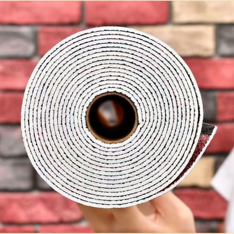 Home Decor Retro Brick Pattern Self-Adhesive Wallpaper Living Room Decoration Waterproof Moistureproof 3D XPE Foam Wallpaper