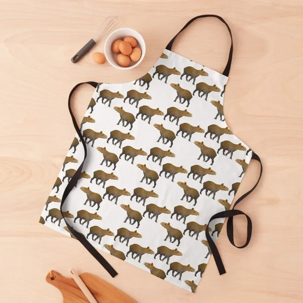 

Woolly Mountain Tapir Apron For Kitchen For Man Apron