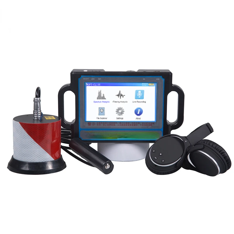 Professional Water Supply Pipeline Leak Detection Device Water Leak Detector Underground