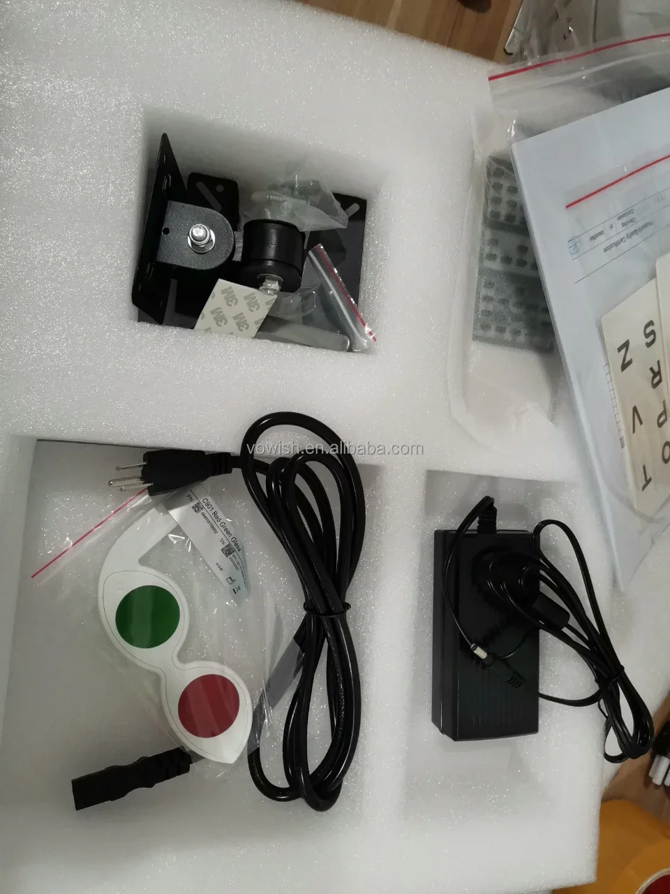 Instruments d'optométrie en Chine LCD-901 budgétaire de tableau LCD