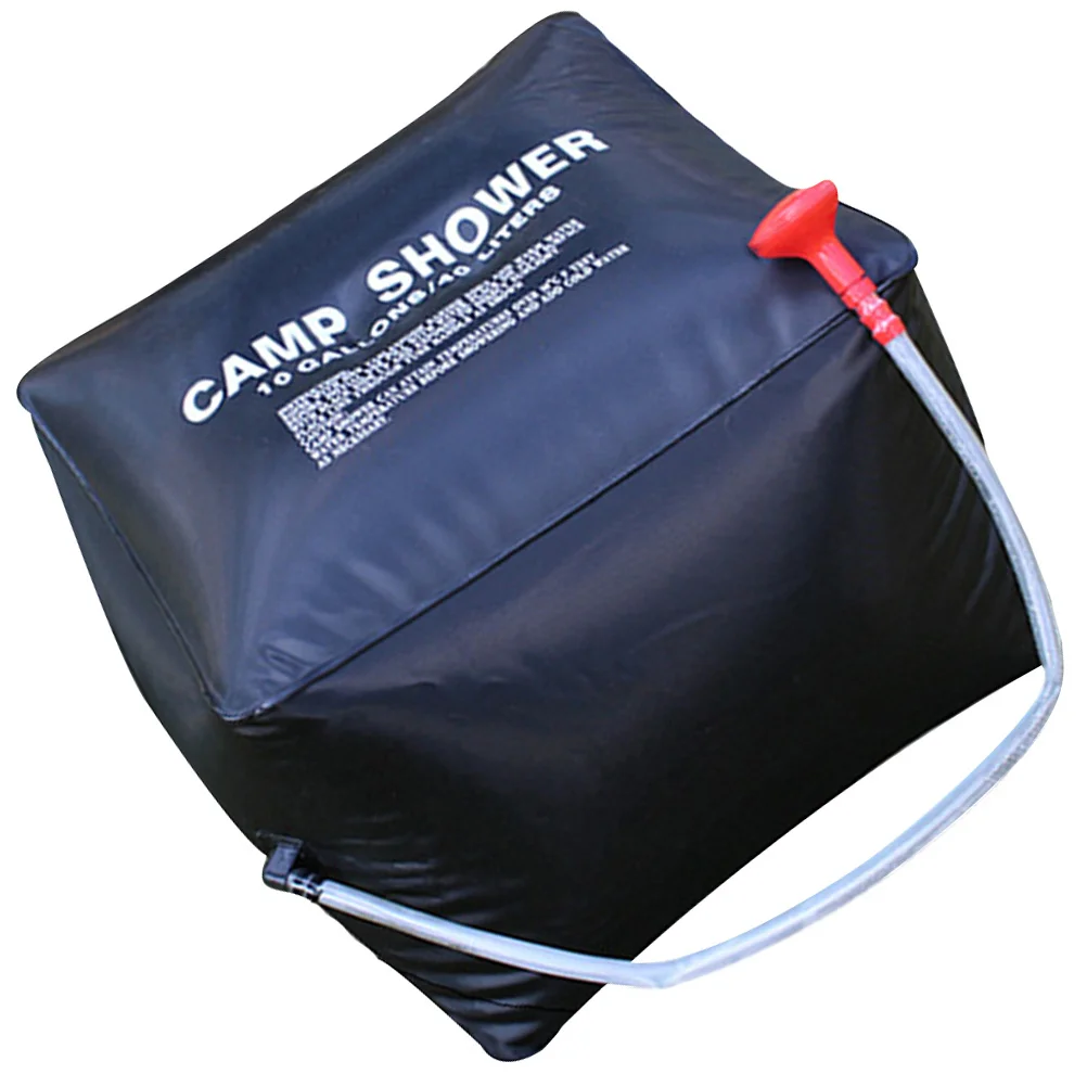 

1 set Solar Shower Bag 10L High-Quality Pvc Portable Camping Shower Set For Hiking Fishing Picnic Travel Outdoor Bathing Solar