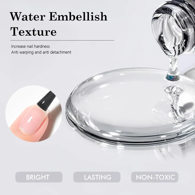 CHUNSHU 15ML Strong Base Coat For Manicure Hybrid Nail Art Long Lasting Transparent Base Gel Semi Permanent Reinforcement image 4