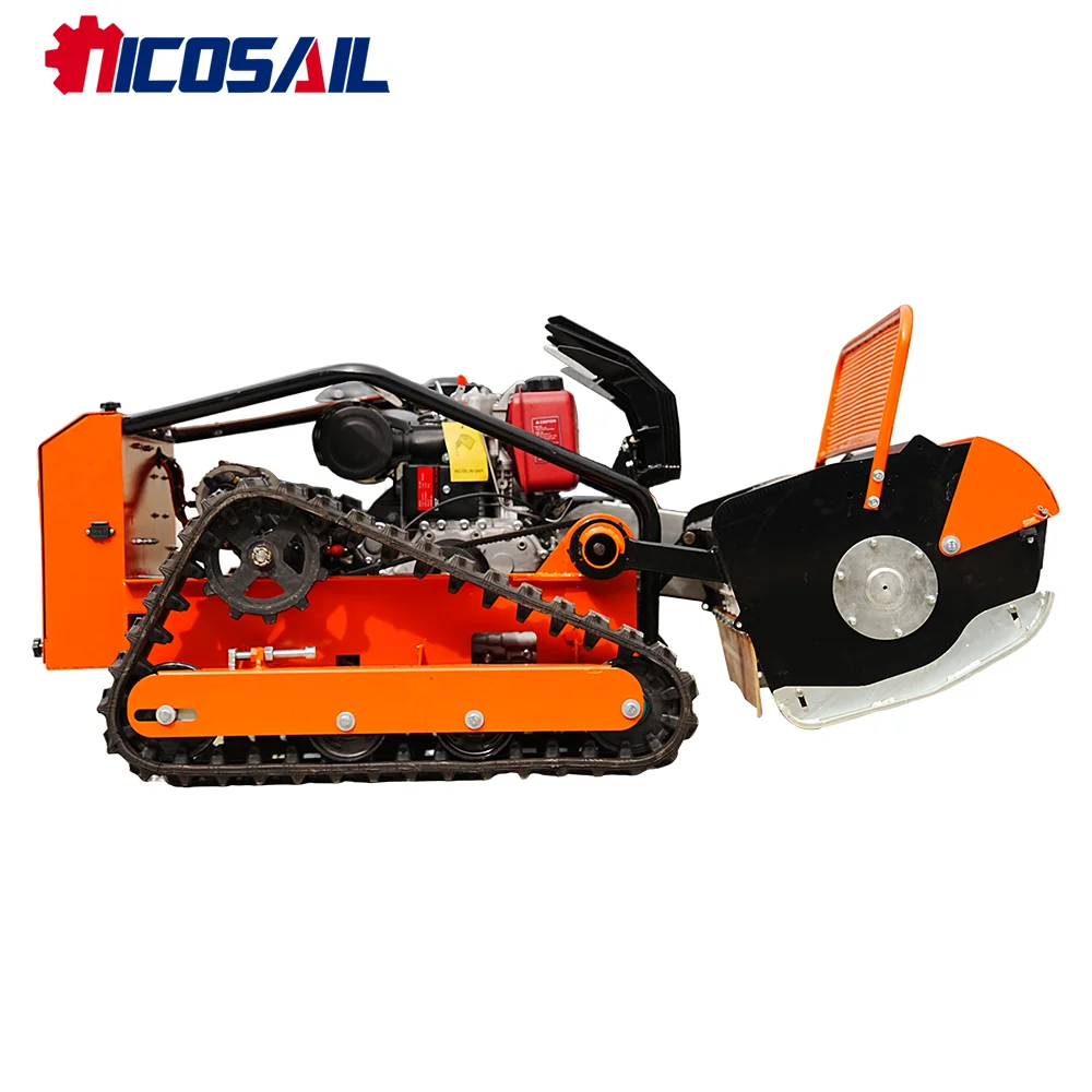 

Crawler lawn mower, self-propelled remote-controlled garden lawn mower, 800mm/1000mm lawn mower