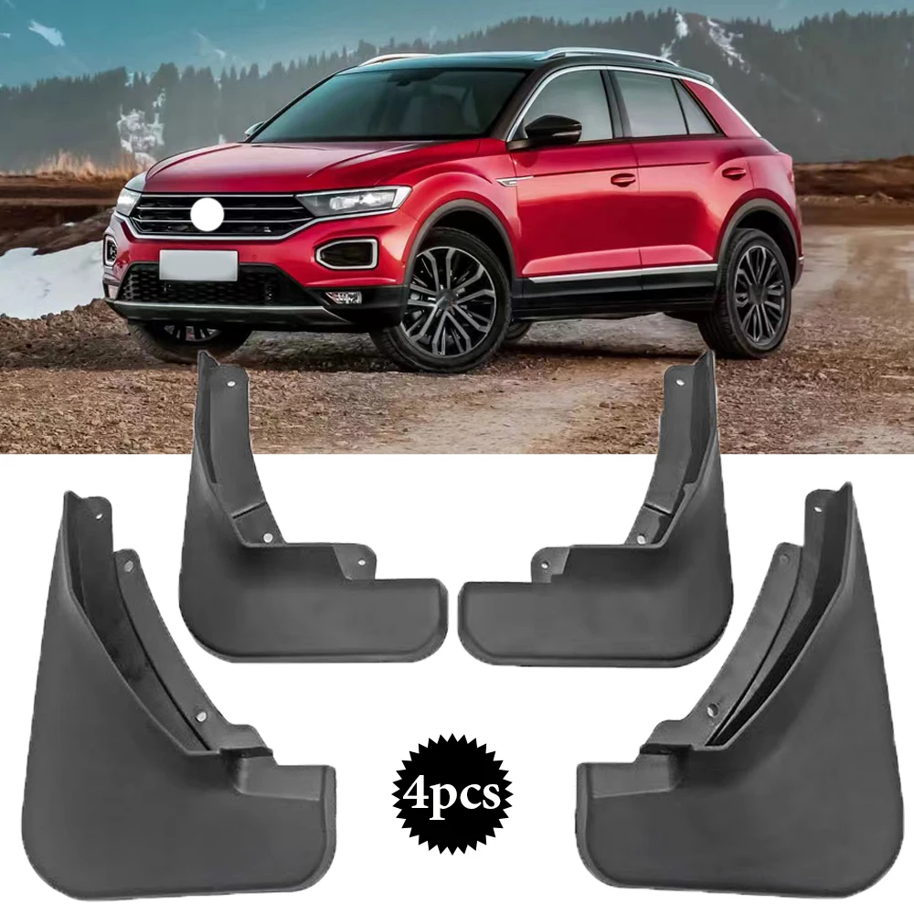 New upgrade For Volkswagen VW T-ROC 2018 2019 2020 Car Mudguards Mud Flap Flaps Splash Guards Fender Mudflaps Car Accessories