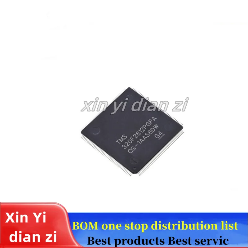 1pcs/lot TMS320F2812PGFA TMS320F2812 QFP microcontroller ic chips in stock