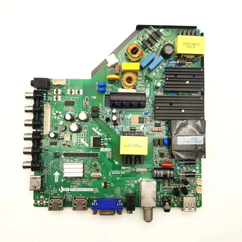 Original Genuine Motherboard TP.MS3393.PC821 network LCD TV Was Tested and Delivered in Stock Matching screen T500HVN07