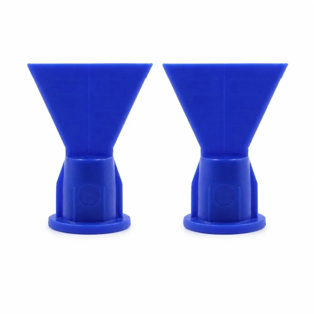 Precise Flat Wavy Design Caulking Nozzle Tips Easy To Clean Reusable Flat Sealant Nozzle Threaded Nozzle Adapter For Trim
