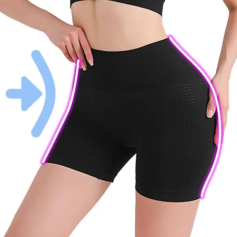 Shapewear Shorts Scrunch Butt Shorts Breathable High Waist Pants For Exercise Yoga Running Sports Fitness And Workout