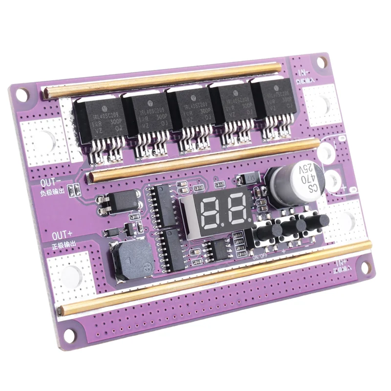 

Spot Welder DIY Kit 99 Gears Of Power Adjustable Spots Welding Control Board For Welding 18650 Battery 0.05-0.3Mm-ABAJ