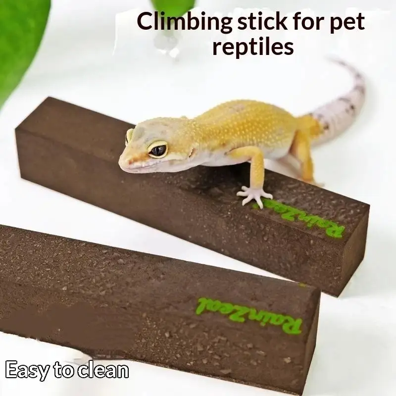 Trimmable DIY Reptile Climbing Foam Branch 1Pc Bite Resistant Stick for Crested Gecko Leopard Gecko Vivarium Decoration
