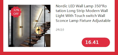 Waterproof IP65 LED Long Wall Sconce Lamp Garden Light Decoration Outdoor Lighting AC85-265V Sconce Luminaire External Sconce