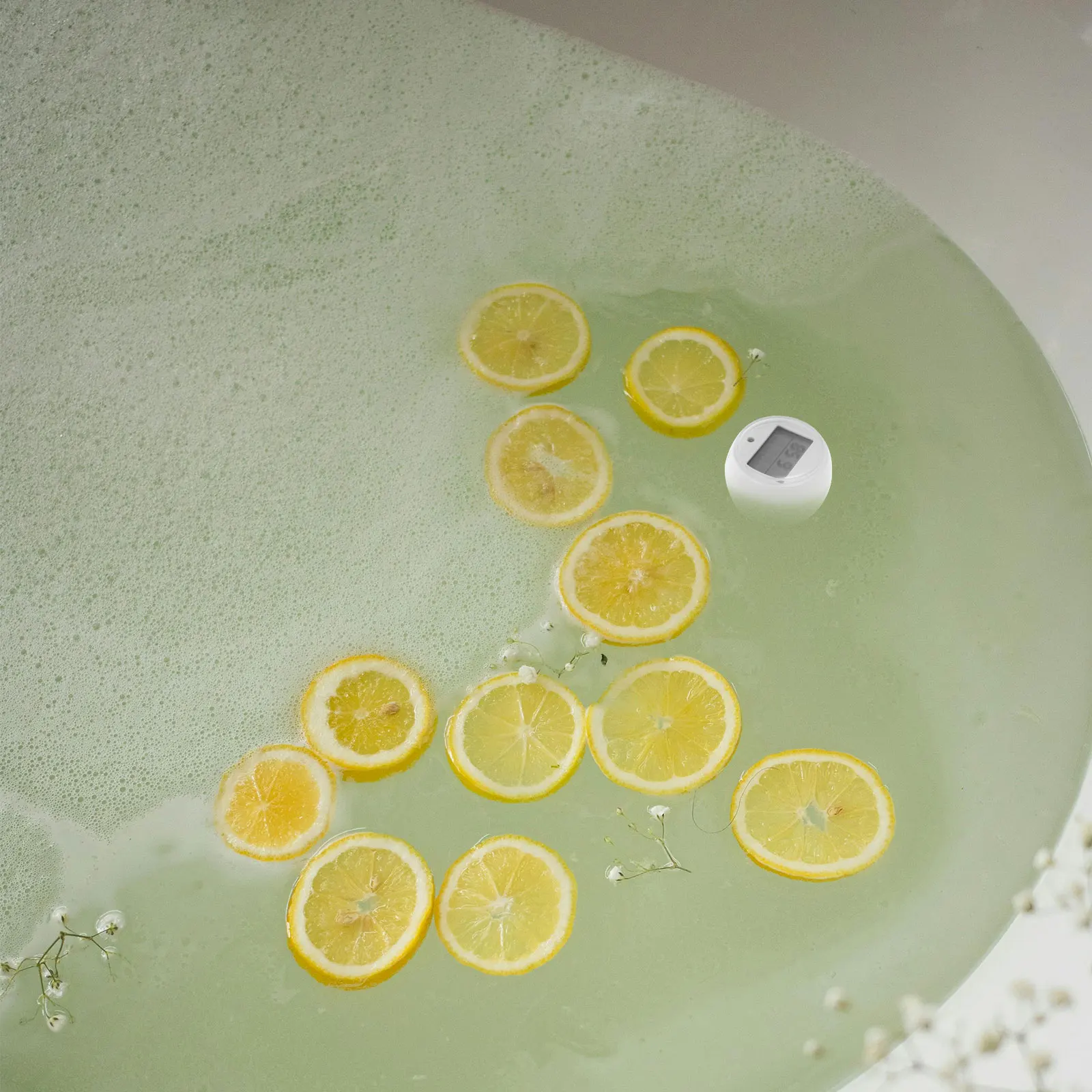 

Pool Floating Water Thermometer Electronic Component Temperature Hydrothermograph