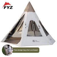 FYZ 2-3 People Backpacking Tent Outdoor Camping Tent Waterproof Portable Ultralight Outdoor Travel Tent for Hiking Beach Fishing