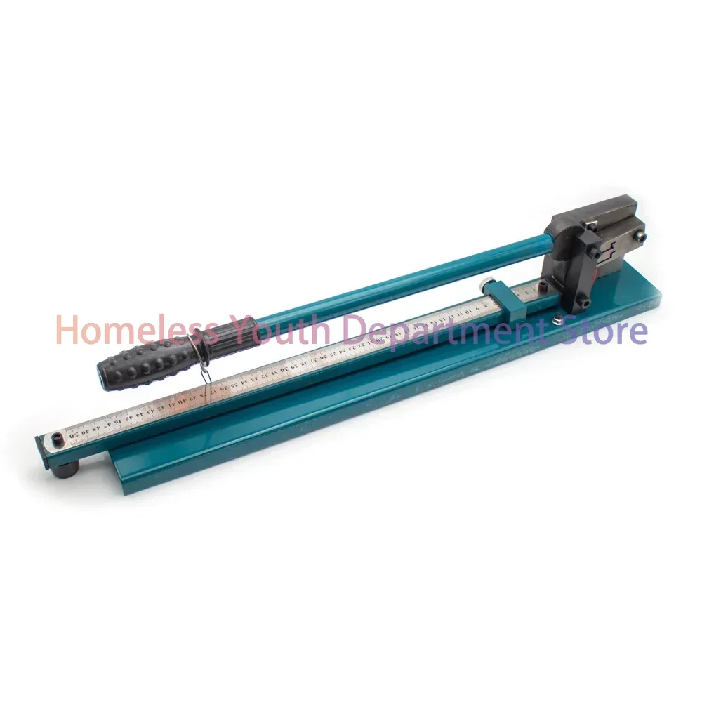 DC-35 Manual DIN Rail Cutter Double Slot Steel And Aluminum Rail Cutting Machine With Positioning Pin And Graduation Ruler