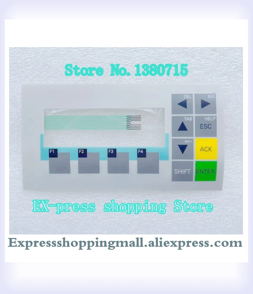 OP73 6AV6641-0AA11-0AX0 6AV6640-0BA11-0AX0 غشاء فيلم التبديل مفتاح تشغيل لوحة جديدة #1