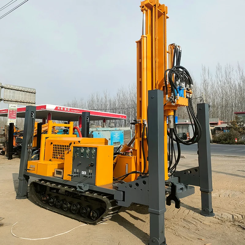 

Customized High-Speed Water Well Drilling Equipment: Advanced Pneumatic Drill Rig with Full Hydraulic Control