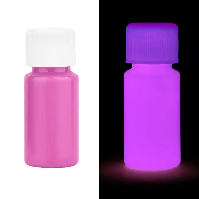 20g/30g/Fles Fluorescerende Pigment Lichtgevende Verf Epoxyhars Pigment Glow In Dark Acrylverf DIY Party hars Kleurstof Levert - afbeelding 1