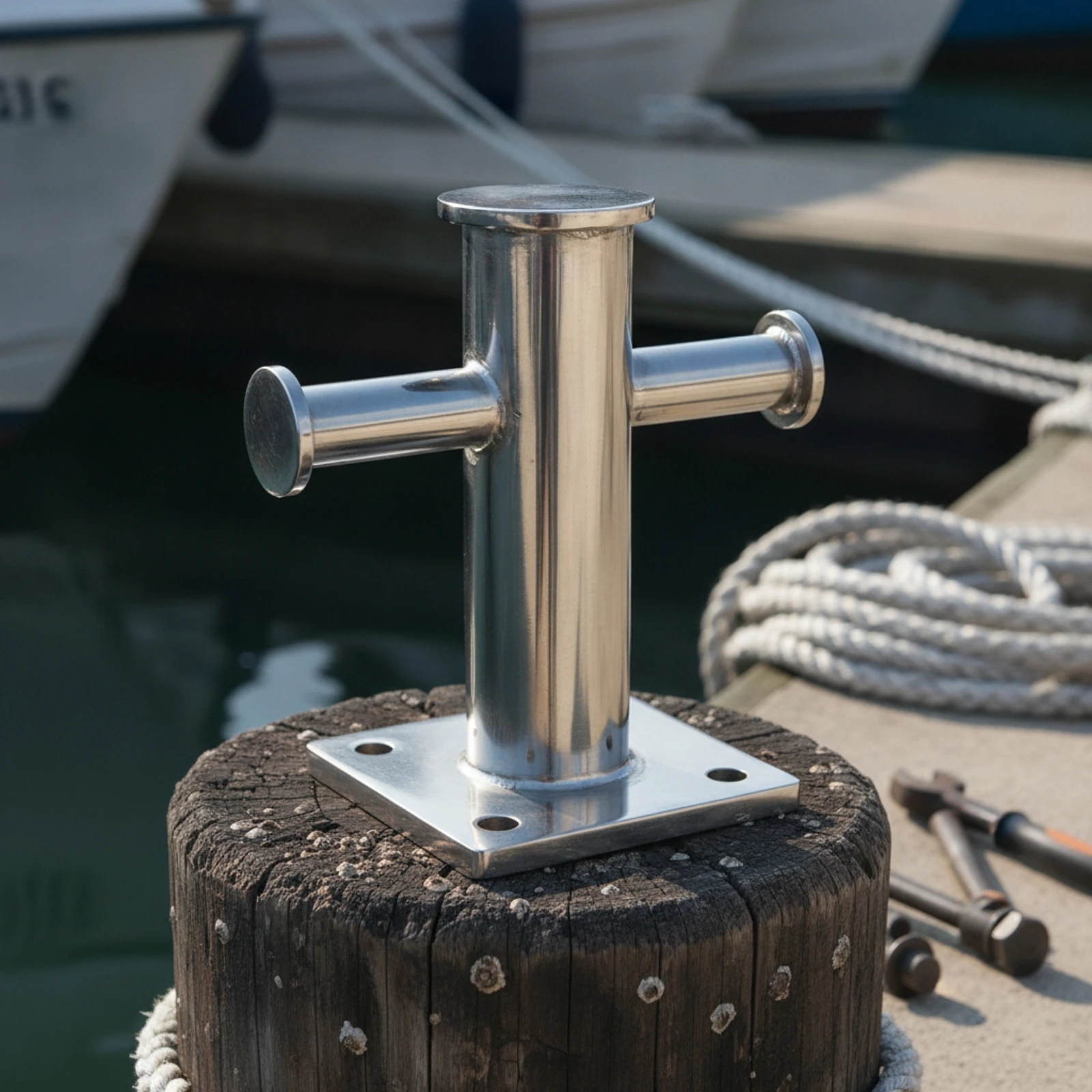mooring-bollard-polished-dock-bollard-fitting-heavy-duty-long-lasting-for-yacht-owners-docks-marinas
