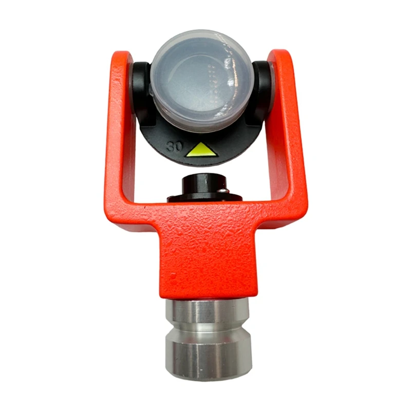 Middle Mounted Bubble Vial Design 102 Mini Prism System 0/-30Mm Matel For Total Station Surveying GPS