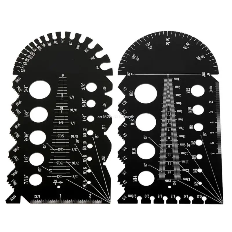 

Устройство для проверки резьбы гаек и болтов. Точные метрические и британские идентификаторы резьбы. Прямая поставка.