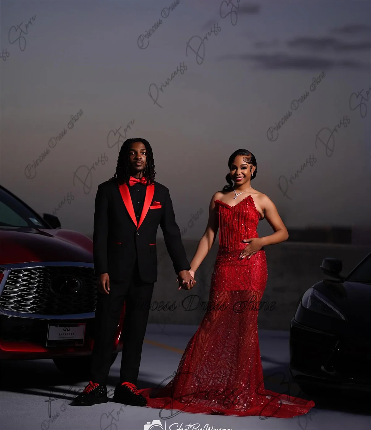 Robe de bal sirène à franges brillantes, pour Occasions spéciales, dos ouvert, robe d'anniversaire, diamants, perles, cristaux, robe de soirée personnalisée