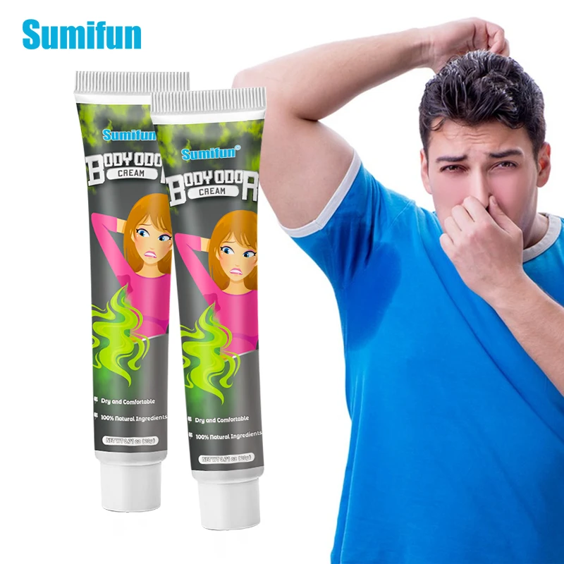 Sumifun Body Odor Sweat Deodorant Ointment Lasting Removal Underarm Odor Sweating Deodorizer Eliminate Bad Smell Antiperspirant