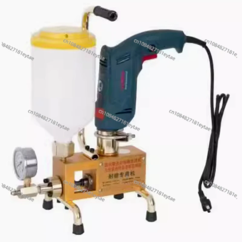 

Насос для впрыска эпоксидной смолы, машина для затирки эпоксидной/полиуретановой пены, стальной шланг, полиуретановая трещина 99, высокое качество, 810/910/1300 Вт