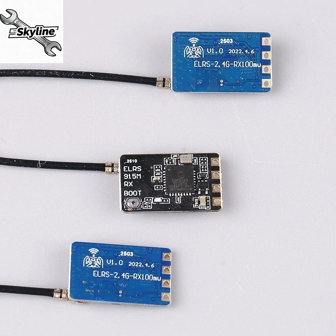 ELRS ExpressLRS Receiver 2.4G / 915MHz, FPV Racing Drone Traverser Receiver Fit TPRO TX16S & Other Remote Controllers