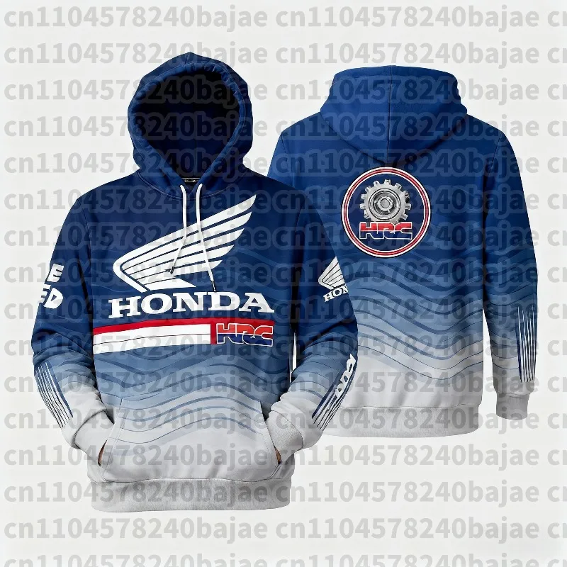 

Autumn And Winter Men'S Honda Hooded Motorcycle Hoodie Men'S Sportswear Fashionable Motorcycle Fashion Honda Men'S Clothing