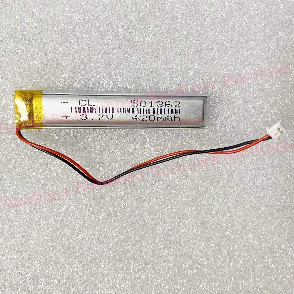 1-10PCS 3.7V 501362 471360 481159 551263 420mAh Li-Polymer Rechargeable Battery for MP3/4 Caterpillar Point Reading Pen Speaker