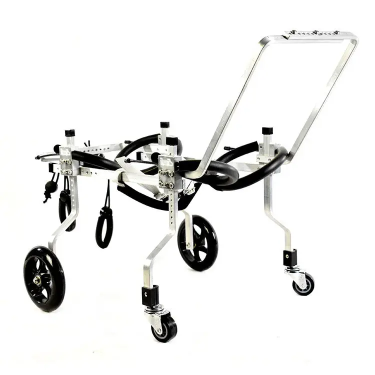 Full-Body Paralysis Elderly Dog Wheelchair Mule Cart Auxiliary Walking Pet Dog Wheelchair